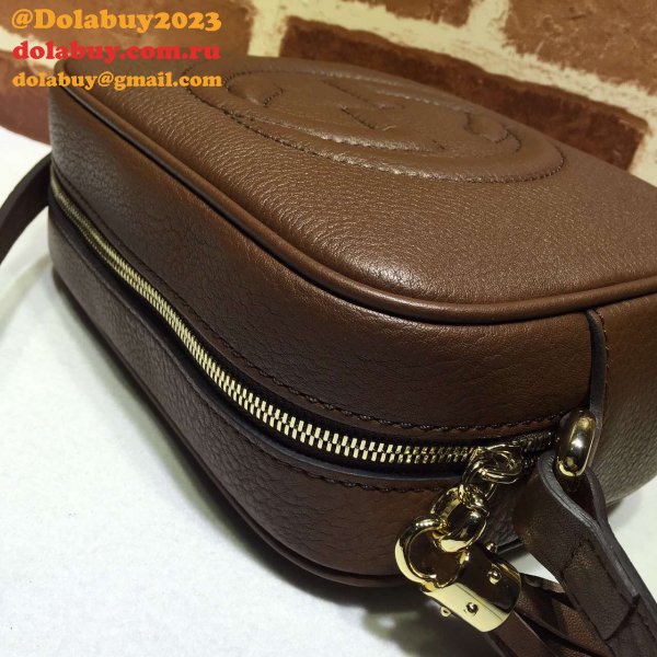 TOP Gucci Replicas Soho small leather disco 308364 bag