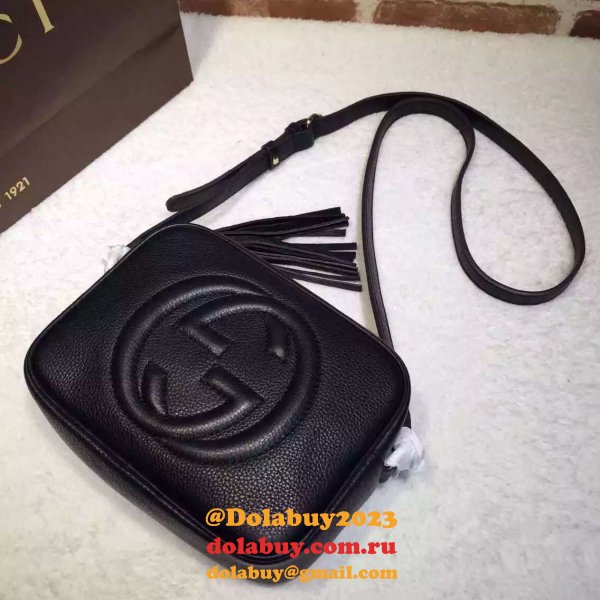 TOP Gucci Replicas Soho small leather disco 308364 bag