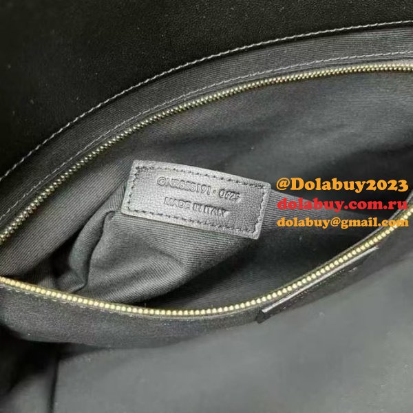 Saint Laurent Icare In Quilted Nappa Tote 858191 Black Bag
