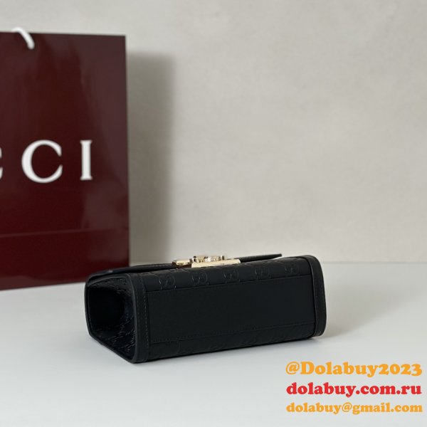 Gucci 848884 Padlock Shoulder Small Top Handle Bag