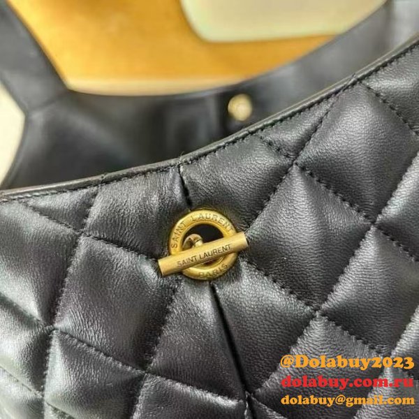 Saint Laurent Icare In Quilted Nappa Tote 858191 Black Bag
