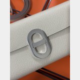 Luxury Hermes D Ancre to go clutch Epsom bag