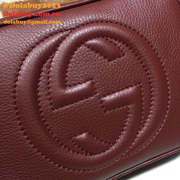 TOP Gucci Replicas Soho small leather disco 308364 bag