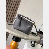 MINI Fashion Loewe Puzzle Bag In Soft Grained Galfskin 18cm