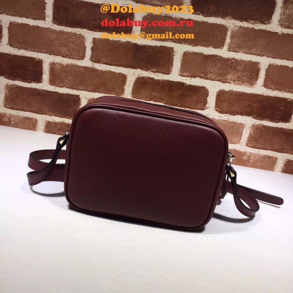 TOP Gucci Replicas Soho small leather disco 308364 bag