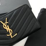 Best Saint Laurent Wallets & Card Cases Black