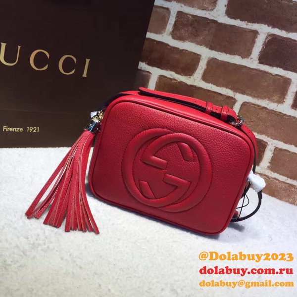 TOP Gucci Replicas Soho small leather disco 308364 bag