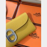 Luxury Hermes D Ancre to go clutch Epsom bag