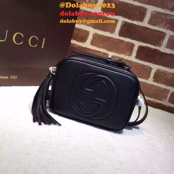 TOP Gucci Replicas Soho small leather disco 308364 bag