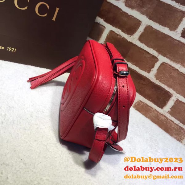 TOP Gucci Replicas Soho small leather disco 308364 bag