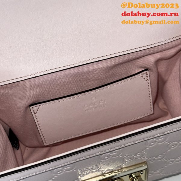 Gucci 848884 Padlock Shoulder Small Top Handle Bag