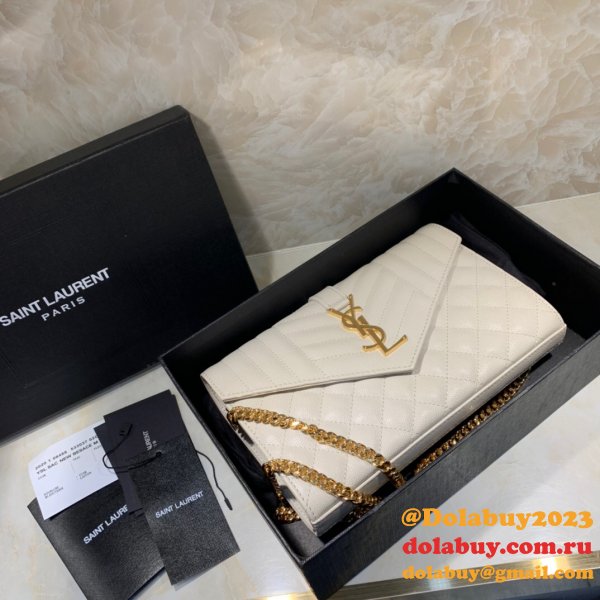 YSL Replica Saint Laurent Envelope Wallet on Chain WOC 620280 Bag