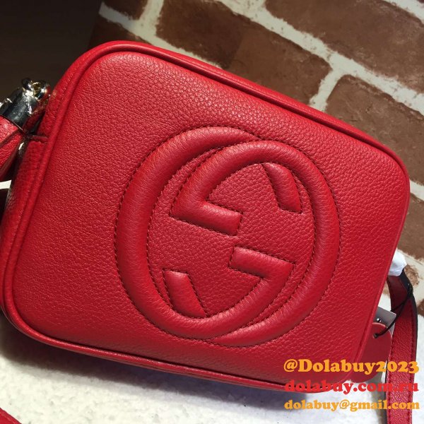 TOP Gucci Replicas Soho small leather disco 308364 bag